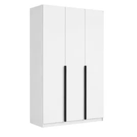 duza-szafa-do-salonu-150x215-cm-liza-biala-czarne-uchwyty-polki-drazek