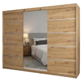 szafa-przesuwna-180x215cm-rio-3-lustro-szprosy-czarne-3drzwiowa-dab-artisan