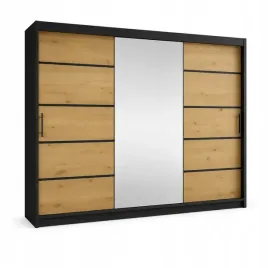 szafa-przesuwna-z-lustrem-180x215cm-rio-3-duza-3drzwiowa-dab-artisan-czarny