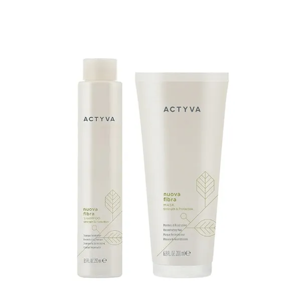 Actyva Nuova Fibra Reconstructing szampon 250ml + maska 200ml