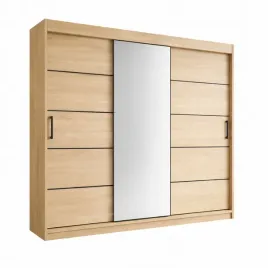 szafa-przesuwna-180cm-rio-3-z-lustrem-sonoma-polki-drazki