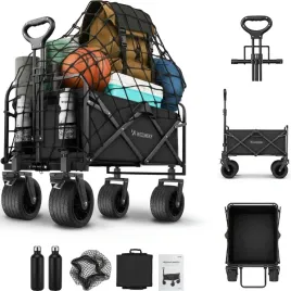 wozek-transportowy-skladany-120l-kola-terenowe-ogrodowy-turystyczny-siatka