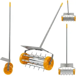 aerator-reczny-wertykulator-walcowy-do-trawy-z-kolcami