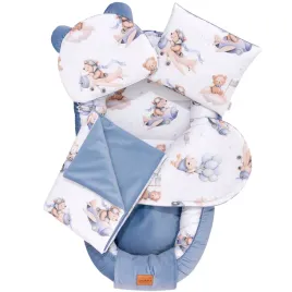 zestaw-niemowlecy-5w1-kokon-muslin-bawelna-velvet-dwustronny-jukki-comfort
