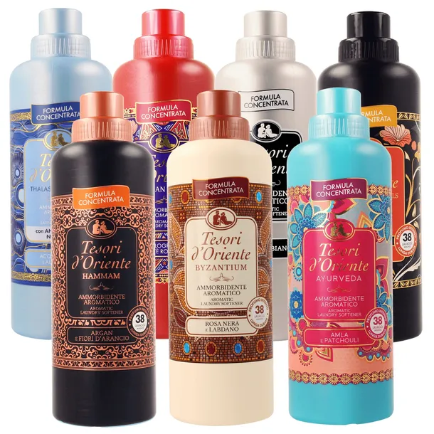 Plyn do plukania Tesori Zestaw Do Prania 7x760ml Włoski Koncentrat MIX