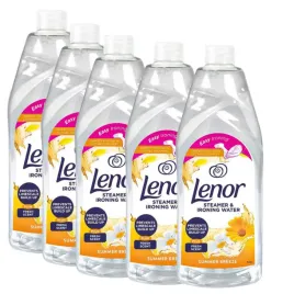 5x-woda-do-zelazka-parownicy-zapachowa-destylowana-lenor-summer-breeze-1l