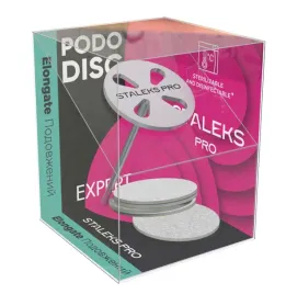 dysk-podologiczny-wydluzony-37mm-m-20mm-5-nakladek180-staleks-pododisc