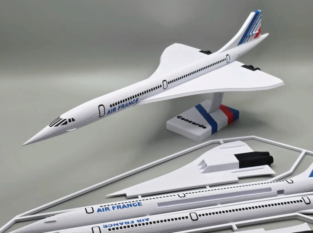 model-do-skladania-concorde-pla-3d-stan-nowy