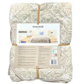 narzuta-na-lozko-dwustronna-200x220cm-bedspread-smukee-bezowa-w-kwiaty
