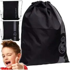 worek-na-buty-szkolny-real-madryt-black-czarny-astra-obuwie-wf-kapcie