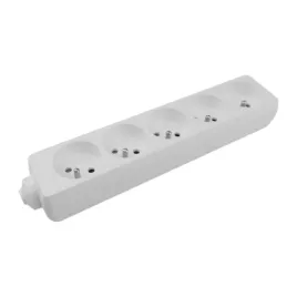 eco-light-listwa-zasilajaca-5-gniazd-z-uziemieniem-bez-wylacznika-m20566