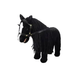 zabawka-pluszowy-konik-hkm-cuddle-horse-czarny