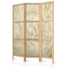 parawan-japonski-panelowy-3-czesci-bezowe-liscie-ornamenty-boho-135x172