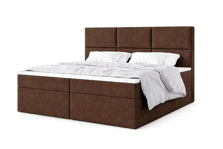 Łóżko kontynentalne 160x200 DREAM 2 Materac Pojemnik Wybór Kolorów SORO