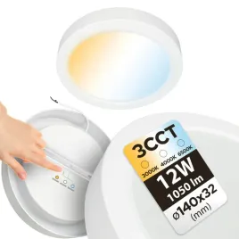 horoz-plafon-led-lampa-sufitowa-okrag-milena-12w-3cct-14cm-bialy
