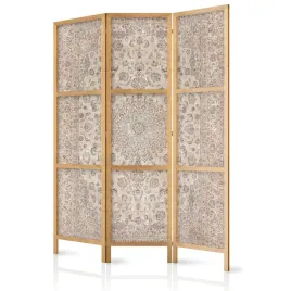 parawan-japonski-panelowy-3-czesci-bezowy-perski-dywan-styl-boho-135x172