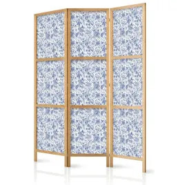 parawan-japonski-panelowy-3-czesci-niebieskie-kwiaty-boho-natura-135x172