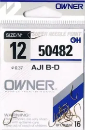 haczyki-owner-50482-aji-bd-roz-12-szt-16-guntowe-splawikowe-z-zadziorem