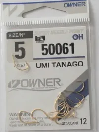 haczyki-owner-50061-umi-tanago-roz-5-12szt