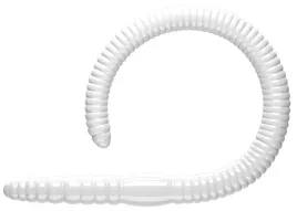 libra-lures-przyneta-guma-flex-worm-95cm-001-white-bez-zapachu-1szt