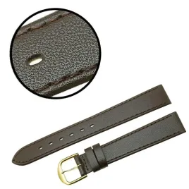 pasek-reda-16mm-gladki-brazowy-pasek-zlota-sprzaczka-szyty