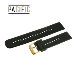 pasek-silikonowy-pacific-24-mm-u27-czarny-pasek-zlota-sprzaczka