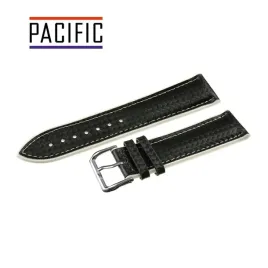 pasek-silikonowy-pacific-20-mm-u19-czarny-z-bialym-przeszyciem