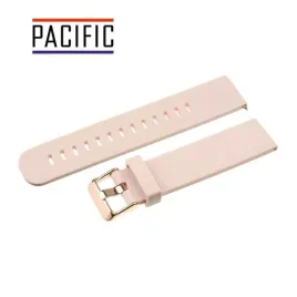 pasek-silikonowy-pacific-20-mm-rozowy-z-teleskopami-miedziana-sprzaczka