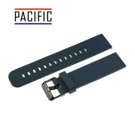 pasek-silikonowy-pacific-20-mm-granatowy-z-teleskopami-czarna-sprzaczka