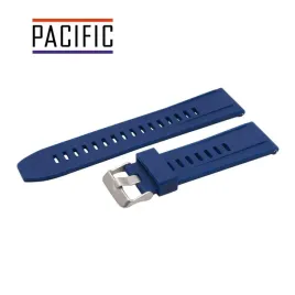 pasek-silikonowy-pacific-24-mm-u27-granatowy-pasek-srebrna-sprzaczka