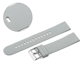 pasek-silikonowy-pacific-22-mm-jasnoszary-z-teleskopami-srebrna-sprzaczka