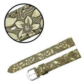 pasek-reda-16mm-wzor-kwiaty-zloty-pasek-zlote-przeszycie
