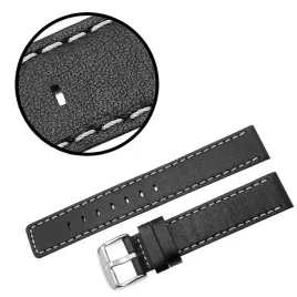 pasek-reda-18mm-gladki-prosty-czarny-pasek-biale-przeszycie