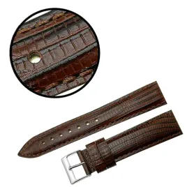 pasek-reda-20mm-jaszczurka-brazowy-pasek-brazowe-przeszycie-polysk