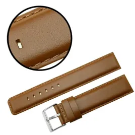 pasek-reda-20mm-gladki-prosty-jasnobrazowy-pasek-brazowe-przeszycie