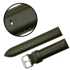 pasek-reda-20mm-gladki-prosty-ciemnobrazowy-pasek-brazowe-przeszycie