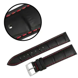 pasek-reda-20mm-krokodyl-czarny-pasek-czerwone-przeszycie-matowy