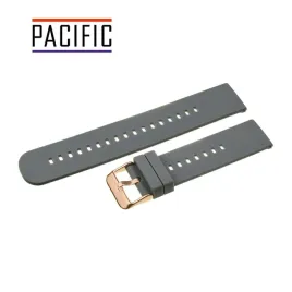 pasek-silikonowy-pacific-20-mm-u27-ciemny-szary-miedziana-sprzaczka