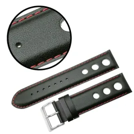 pasek-reda-24mm-xl-gladki-z-dziurami-czarny-pasek-czerwone-przeszycie
