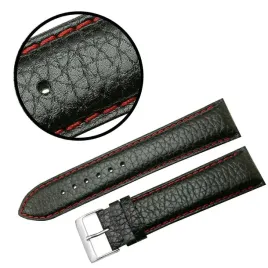 pasek-reda-24mm-xl-poljot-czarny-pasek-czerwone-przeszycie