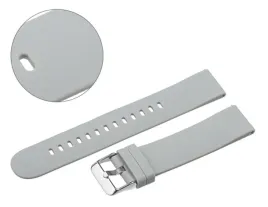 pasek-silikonowy-pacific-18-mm-jasnoszary-z-teleskopami-srebrna-sprzaczka