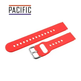 pasek-silikonowy-pacific-20-mm-u01-czerwony-srebrna-sprzaczka