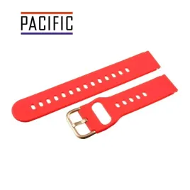 pasek-silikonowy-pacific-20-mm-u01-czerwony-miedziana-sprzaczka