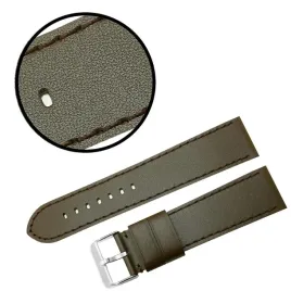 pasek-reda-24mm-gladki-ciemnobrazowy-pasek-brazowe-przeszycie