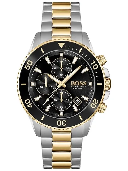 ZEGAREK MĘSKI Hugo Boss 1513908 Admiral Chronograf Datownik WR100 stal