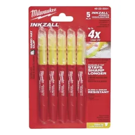 zakreslacze-markery-zolte-permanentne-inkzall-48223201-milwaukee