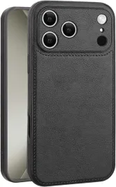 jinduka-skorzane-etui-do-iphone-17-pro-max-ochrona-aparatu-czarne