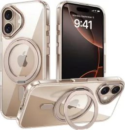 uovon-etui-magsafe-do-apple-iphone-16-plus-bezbarwne-tytan-pustynny
