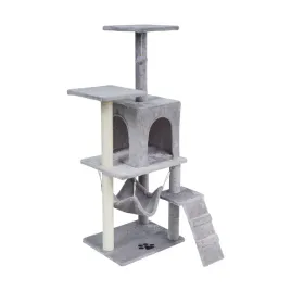 drapak-dla-kota-legowisko-domek-wieza-budka-wysoka-szary-125-cm-rebel