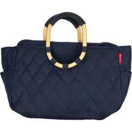 reisenthel-loopshopper-m-torba-frame-rhombus-midnight-zlota